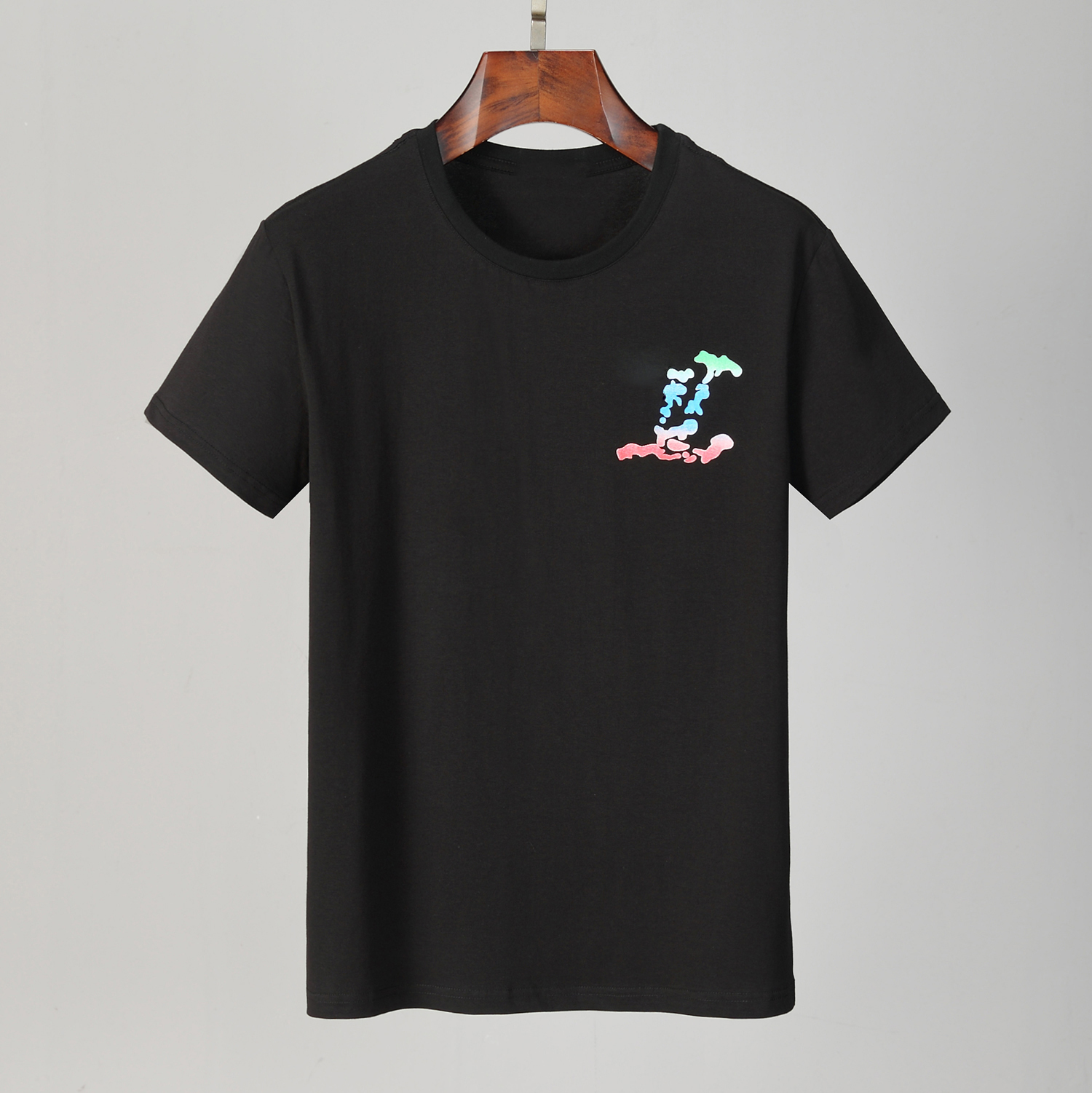 

Men T Shirts Summer Short Sleeves Letter Printed Tees Tops Fashion Casual Hip Hop Streetwear Outdoor Crew Neck Designer Clothes