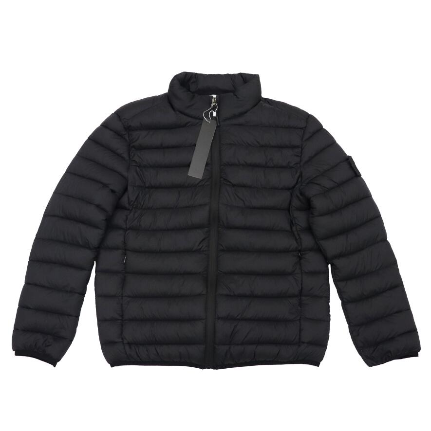 

Men's Jackets Island Fashion High Quality Male Coats Winter Windbreaker Jacket Stone Warm Casual Outdoor Zipper Thick Outerwear Sportwear, Black