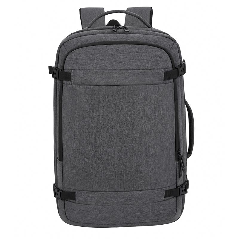 

Backpack 2021 Man Fit 17 Inch Laptop USB Recharging Multi-layer Space Travel Male Bag Anti-thief Mochila, Grey812