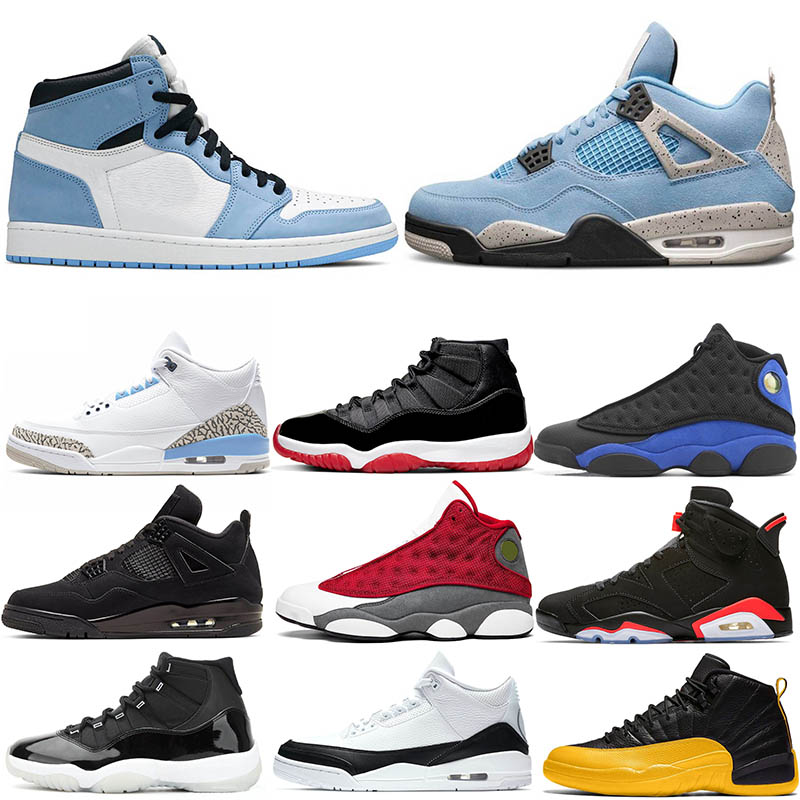 

jumpman 1 Men Women Basketball Shoes University Blue UNC Starfish Lucky Green TAUPE HAZE Metallic Factory_footwear Sports Sneakers, White;red