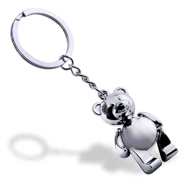 

activity Cute Teddy Bear Keychain Give Friends Creative Key Advertising Gifts