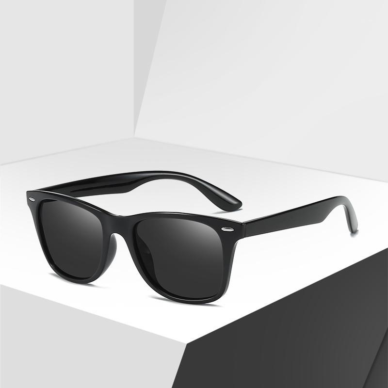 

Sunglasses Black Frame Rice Spike Men And Women Bright Polarized Shadow Anti-blue Glasses, 6 Colors, Uv400