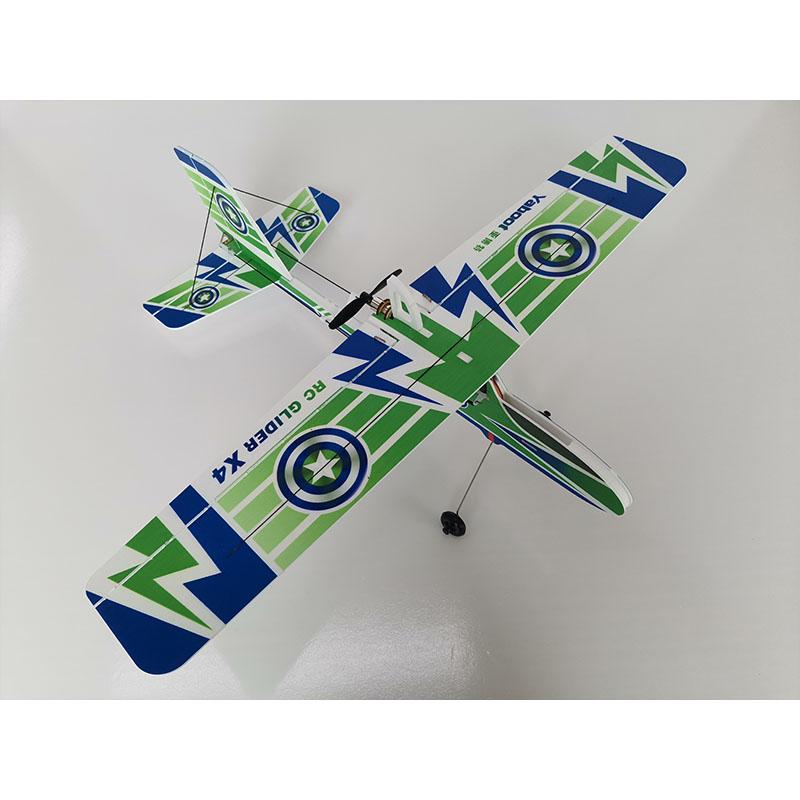 

RC Aircraft Fixed wing remote control glider floater model aircraftprofessional three four channel stunt, Green