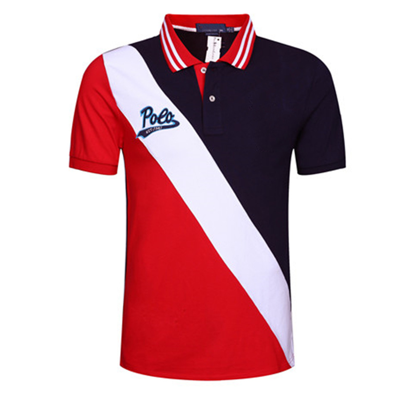 

High quality Classic Horse Racing designer mens Polo #013 off luxury short sleeve white Summer RL casual fashion Embroidery lapel t-shirt, Model 13