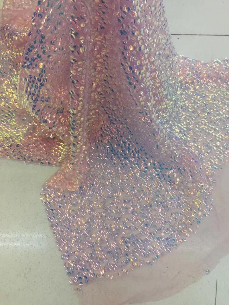 

nice looking feather embroidery tulle mesh lace fabric CiCi-11.8703 with good quality for party dress