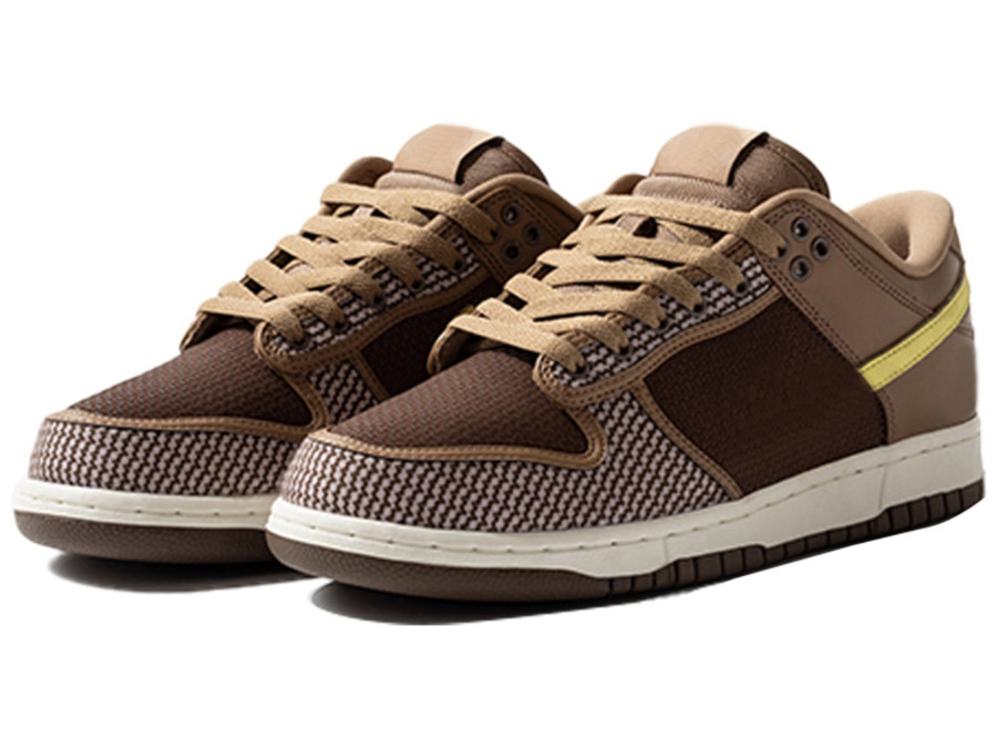 

New Authentic Undefeated Dunk Men Shoes Low Royal Purple White Canteen Lemon Frost Blue Brown Black SB Outdoor Sports Sneakers With Original Box
