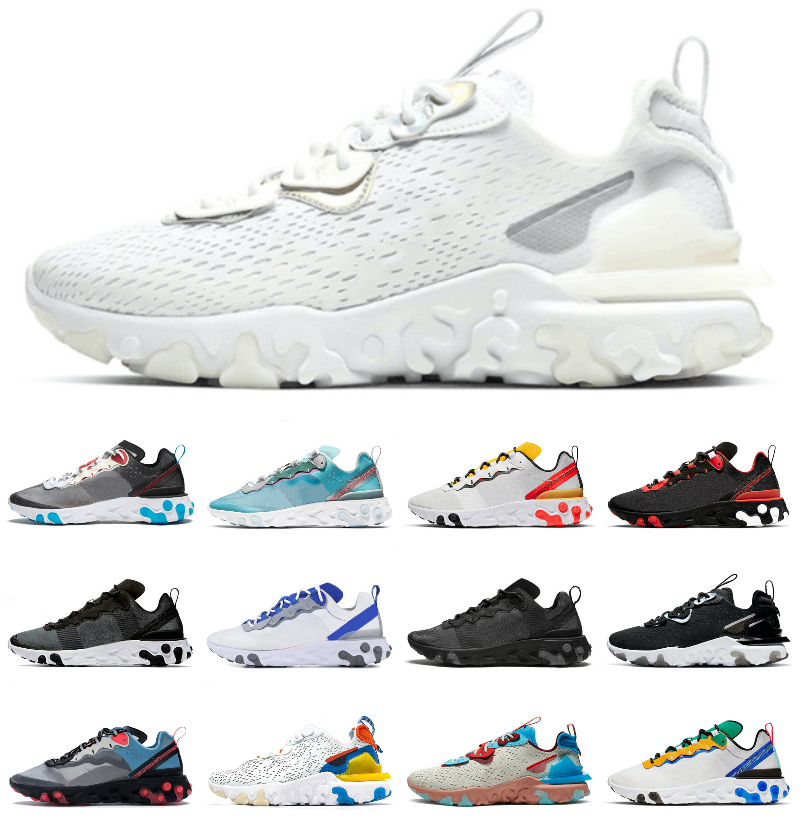 

Undercover Triple White Black Running Shoes Women Men Runner Epic React Vision Sneakers Vast Grey Iridescent Green Mist 87 Honeycomb Reacts Element 55 Sail Trainers, Color#25