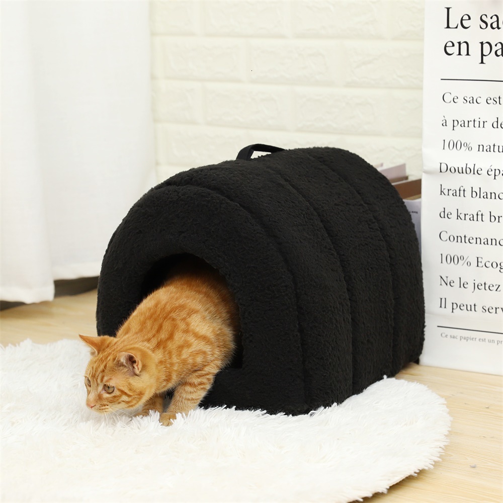 

2021 New Form Lovely Soft Bed 4 Color Cat Home Pillowcase Pet Mat Hot Kennel for Small Dog Cub 77d8