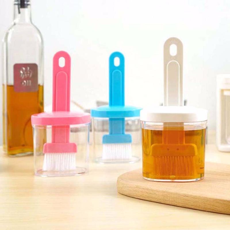 

Tools & Accessories BBQ Brush Barbecue Cleaning Baking Bread Cooking Oil Cream Multipurpose Kitchen Utensil Tool With Base