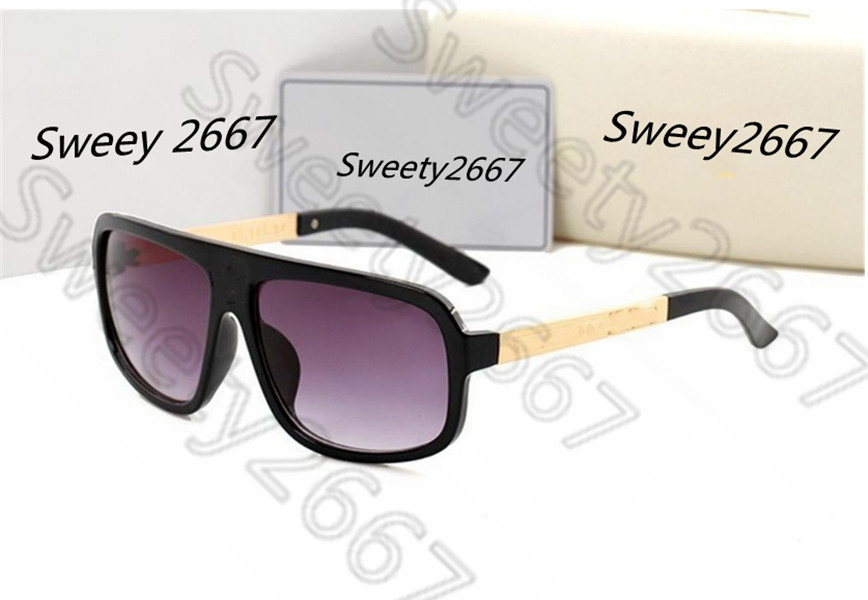 

Vintage Big square Womens Sun Glasses Double Color Lens Fashion Sunglasses Brand Woman Full Frame UV400 UV protection Len 9913