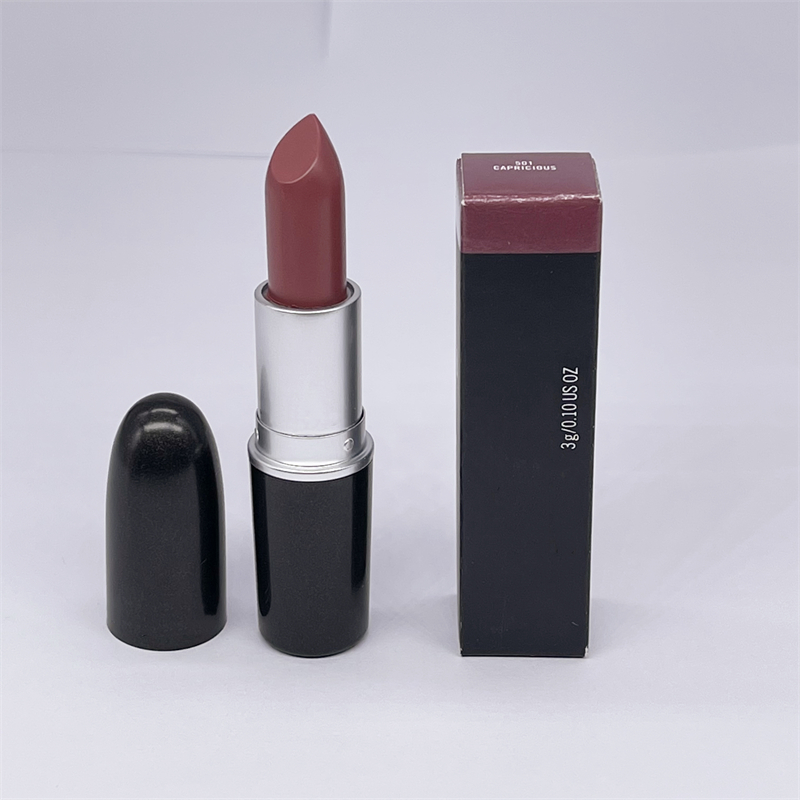 

2022 Hot matte Luster Lipsticks 501 CAPRICIOUS lipstick 3g capricious-Aluminum tube with English Name