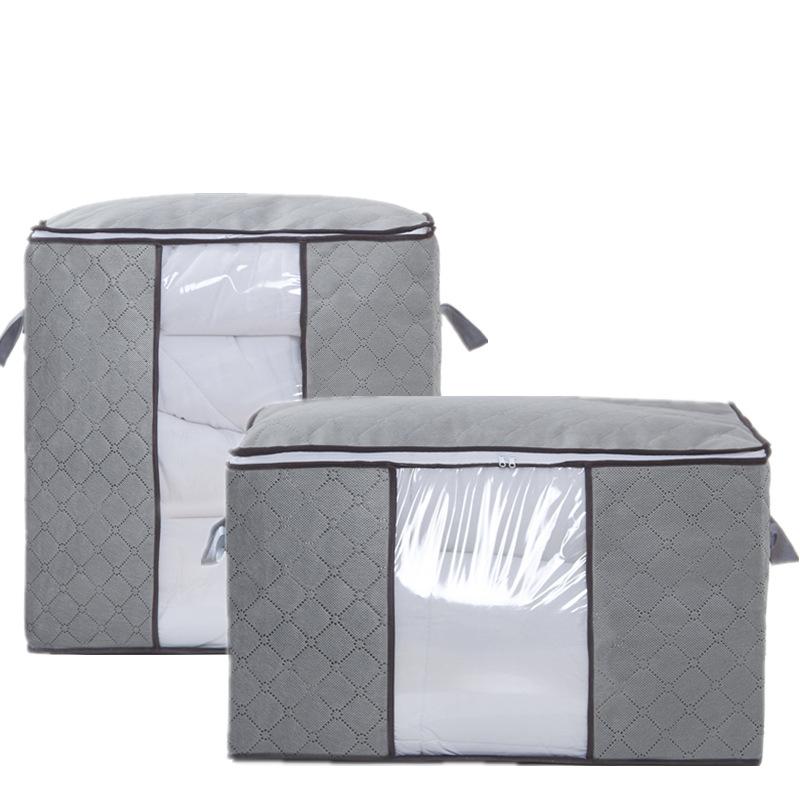 

Storage Bags Non-woven Quilt Clothes Wardrobe Closet Bag Organizer Sock Toy Sundries For Pillow