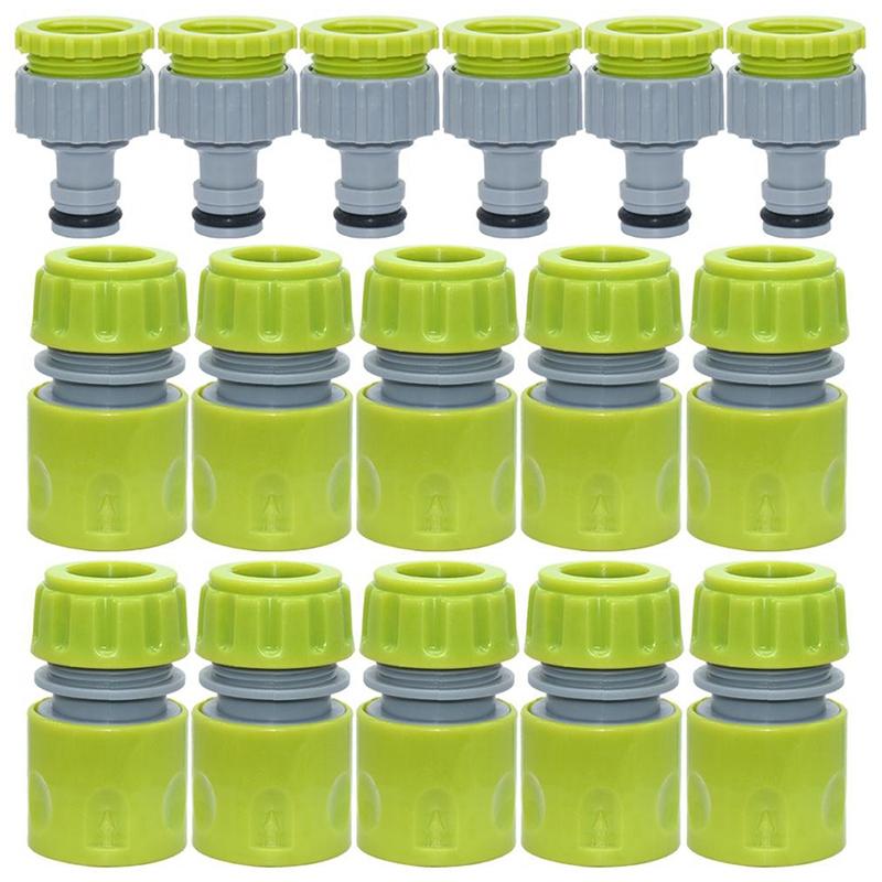 

1/2 Inch Adapter Plug Quick Coupling Hose Tube Connector Repair Connection Irrigation Nipple Garden Tools
