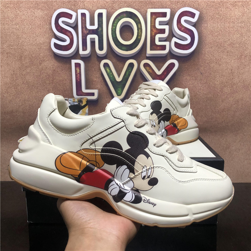 

Top Gucci Quality Men Women Luxury Designers Shoes Bee Snake Genuine Leather Sneaker Embroidery Classic Casual Trainers Python Embroidered Lover Sneakers With Box, Stlye 1