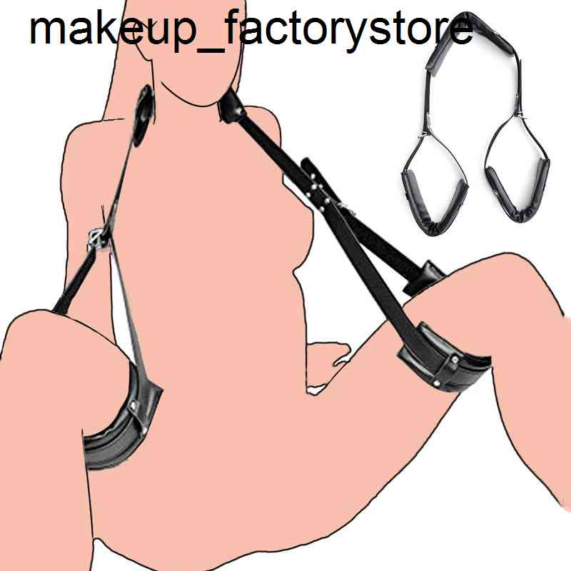 Massage Bdsm Bondage Rope Erotic Adult Games Handcuffs & Ankle Collar Sex Toys For Woman Couples Leather Restraints Open Leg Sex Product-image-735214717