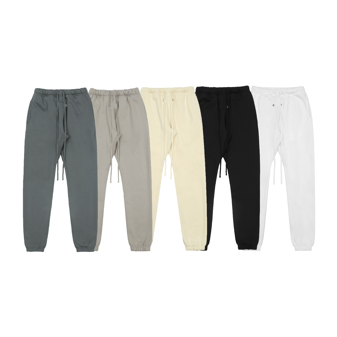 

Winter men sportwear fog essentials pant long pants stripe jogger trouser essential joggers casual Mens Track letter High Quality Solid Color Rainbow trousers Elastic Waist, I need look other product