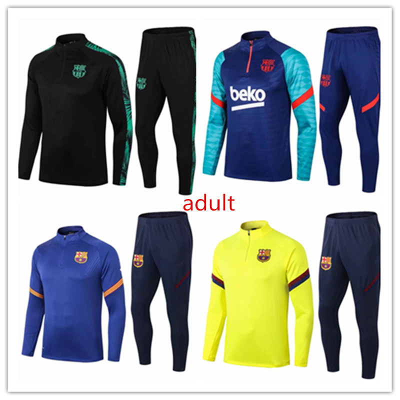 

2021 22 FC Barcelona jersey Messi F.DE JONG Soccer Fans 20 21 22Tops Tees GRIEZMANN O.DEMBELE Men Kit training suit, Black