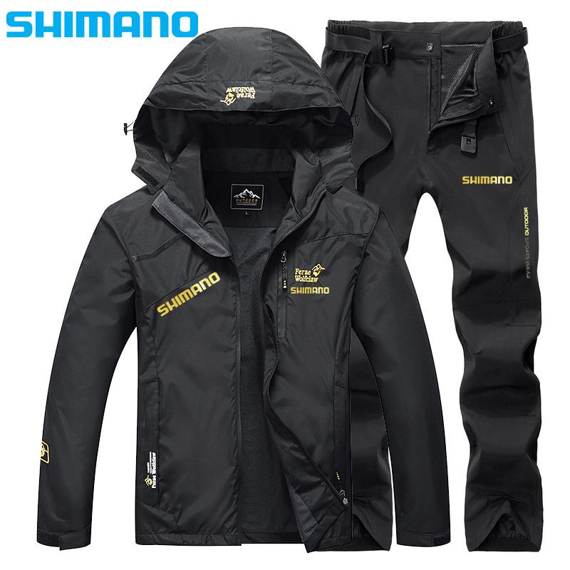 

Hunting Jackets 2022 Fishing Clothes Waterproof Suit For Jacket Windproof Warm Thick Pants Shirt Sports Wear