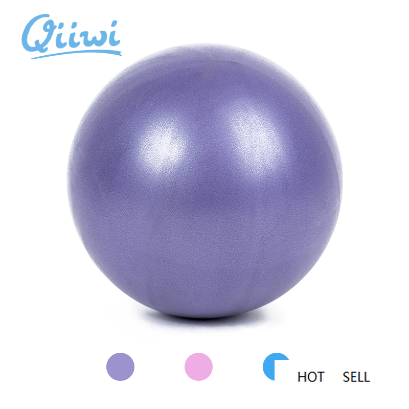 

Dr.Qiiwi 25cm Yoga Ball Exercise Gymnastic Fitness Pilates Ball Balance Exercise Yoga Core and Indoor Training, Blue