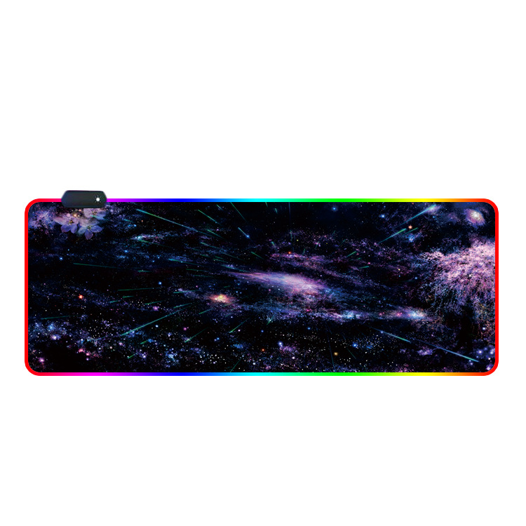 

Hot 800*300*4MM Color rgb mouse pad led luminous mouse pad gaming oversized mouse pads free shipping
