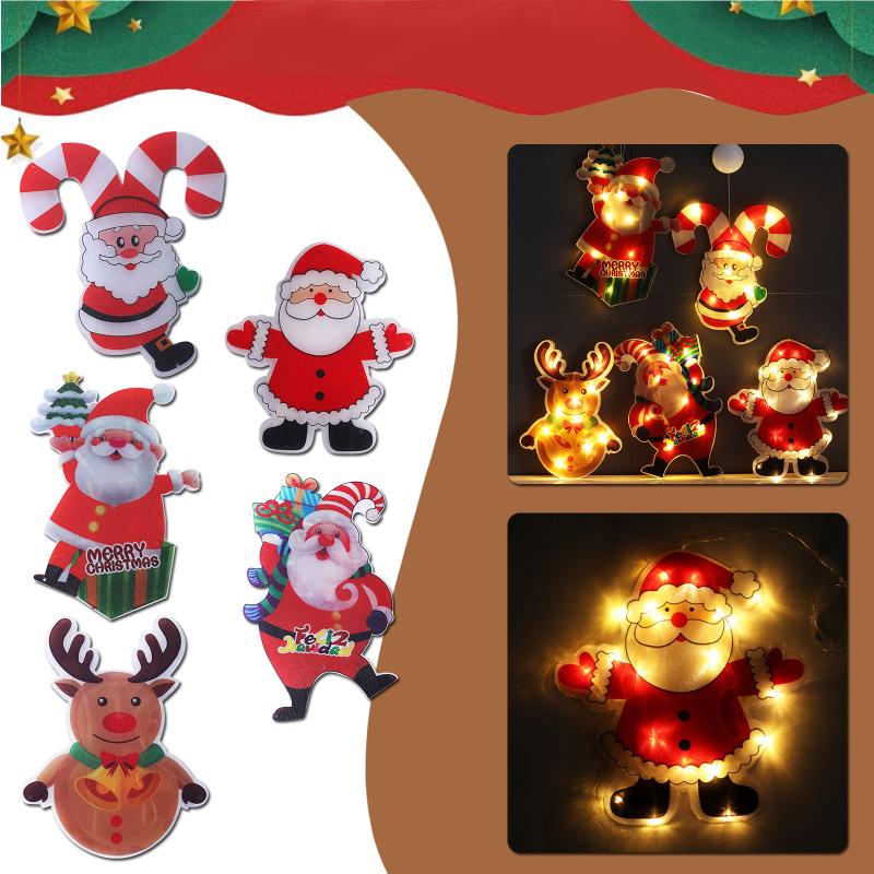 

Christmas Decorations Stars Glowing Decoration Lights Shop Mall Tree Navidad For Home