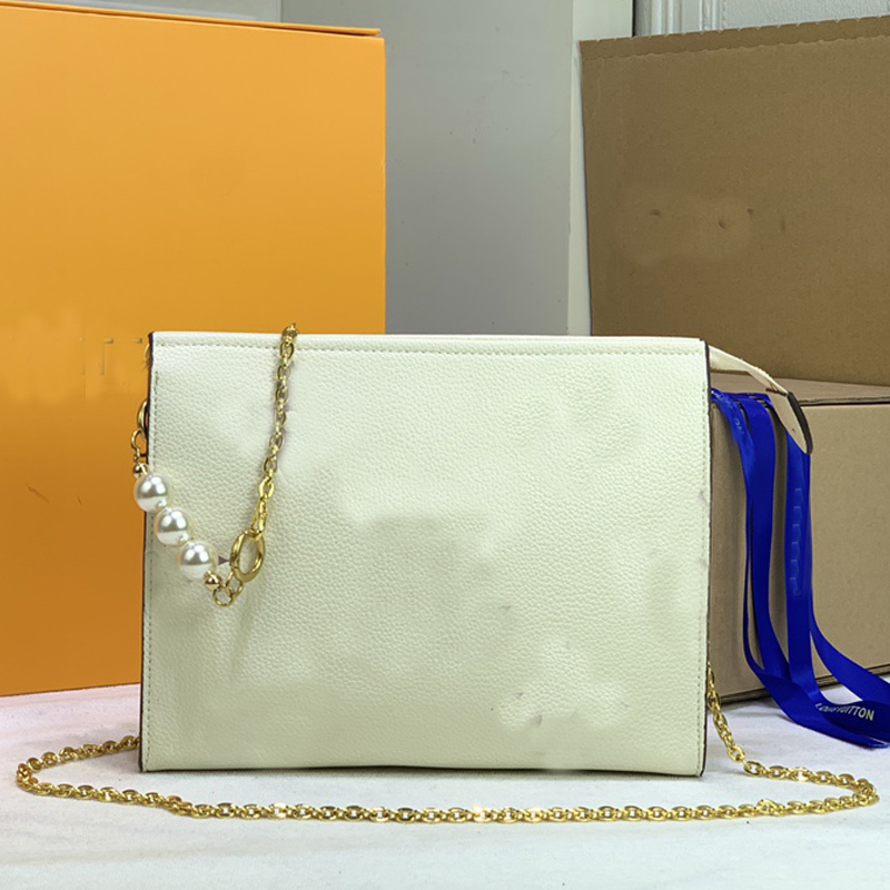 

Handbag Women Luxurys Designers Bag 2021 Shoulder Bags Chains Plain Flower Printing Zipper Lady Clutch Genuine Leather Beads Tote Lager Capa, No bags;make up the difference