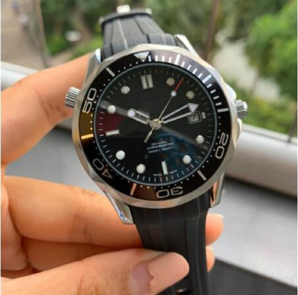 

Mens Ceramic Limited Edition 10 Clock with 50 Words Men Watch Automatic Watches Movement Mechanical Orologio montre de luxe James bond 007 Sky fall 300m Wristwatches