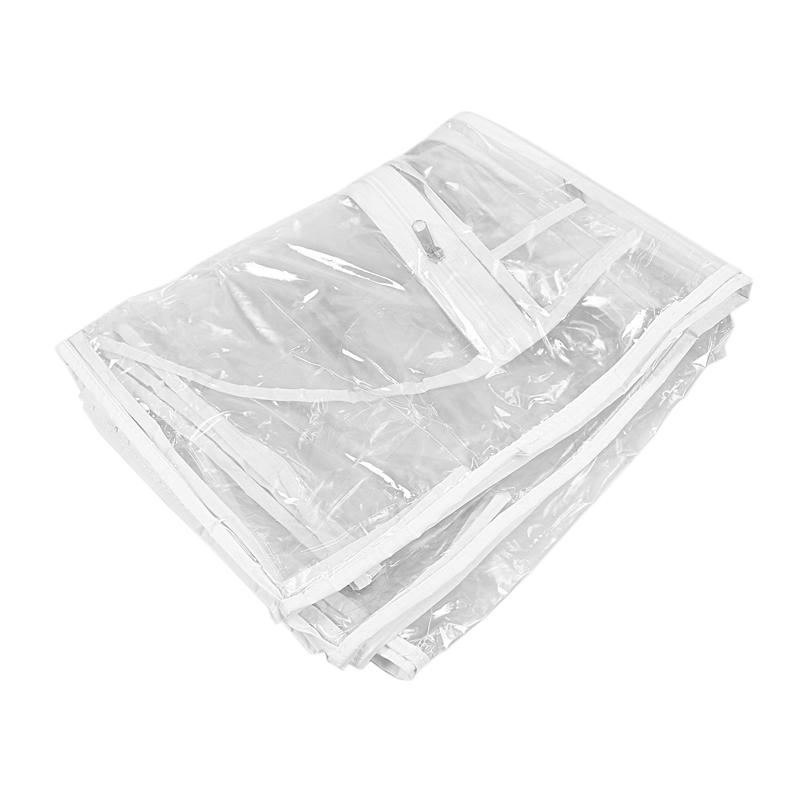 

180Cm Transparent Solid for Wedding Dress Dust Cover Extra Large Waterproof PVC Clothing Garment Bags Print
