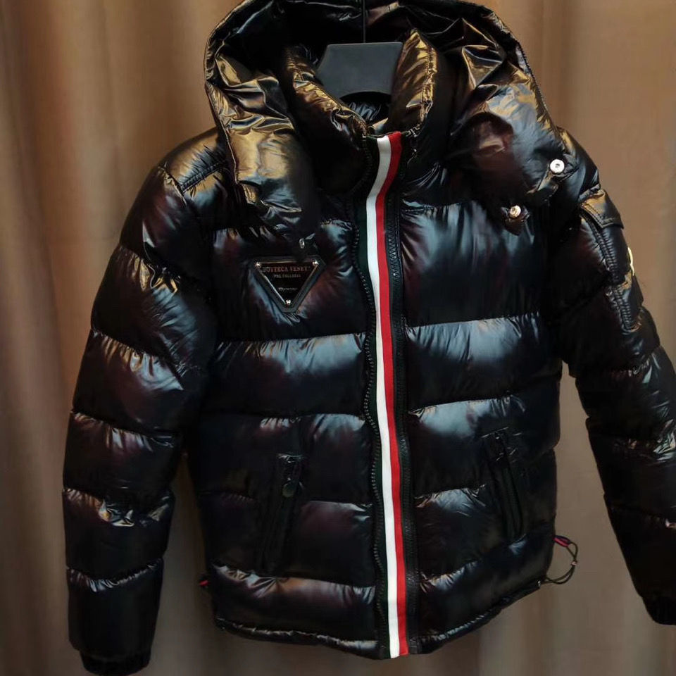 

Winter Parka Cotton Jacket Men 2021 Fashion Hooded Thick Warm Outwear Mans Casual Parka and Coats Windbreaker Parkas Male M-4XL, Black down jacket