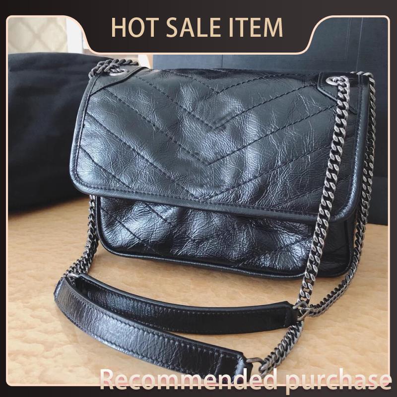 

2021 Luxury Chain Handbag Female Quality Lady Niki Shoulder Envelope Bag High Bag Postman Messenger Classic Designer Gpkkv