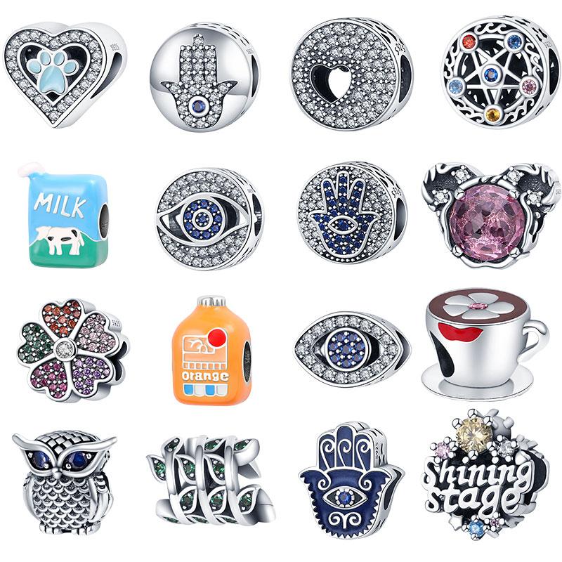 

Other Top Sale 925 Sterling Silver Pendent Animal Mouse Zircon Bead For Women Fit Original Charm Bracelet Fine Jewelry Joyas