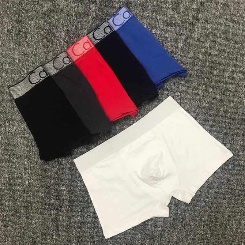

Designers Brand Mens Underwear Fashion Sexy Men Boxers Underpants Cotton Breathable Male Briefs Shorts Best Gifts, Gray