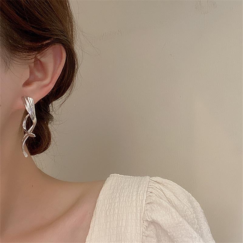 

Stud YANGLIUJIA Irregular Long Earrings. Hip-hop Punk. Women The 2021 Jewelry, Party Accessories, Golden;silver