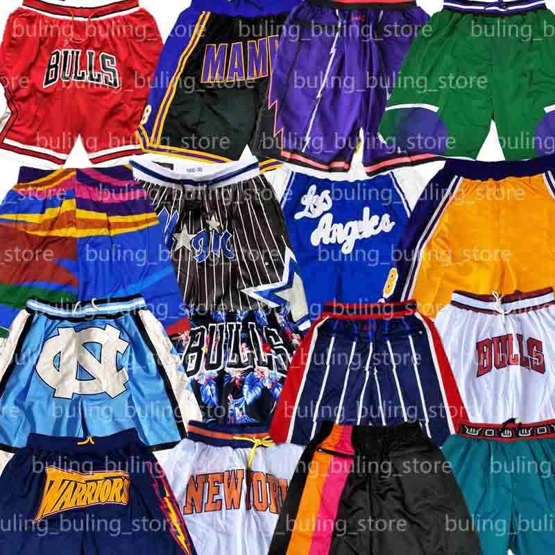 

Just Miami Chicago Houston Don Basketball Shorts Los Toronto Angeles Boston Memphis Men Brooklyn Milwaukee Denver Orlando York Utah 2020 New, Black;blue