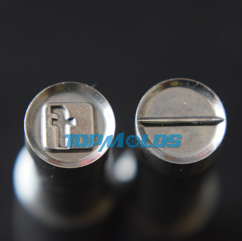 

USA FACE 8mm CANDY Press Punch Die Set tools Custom Punch Cast Press For tdp Machine