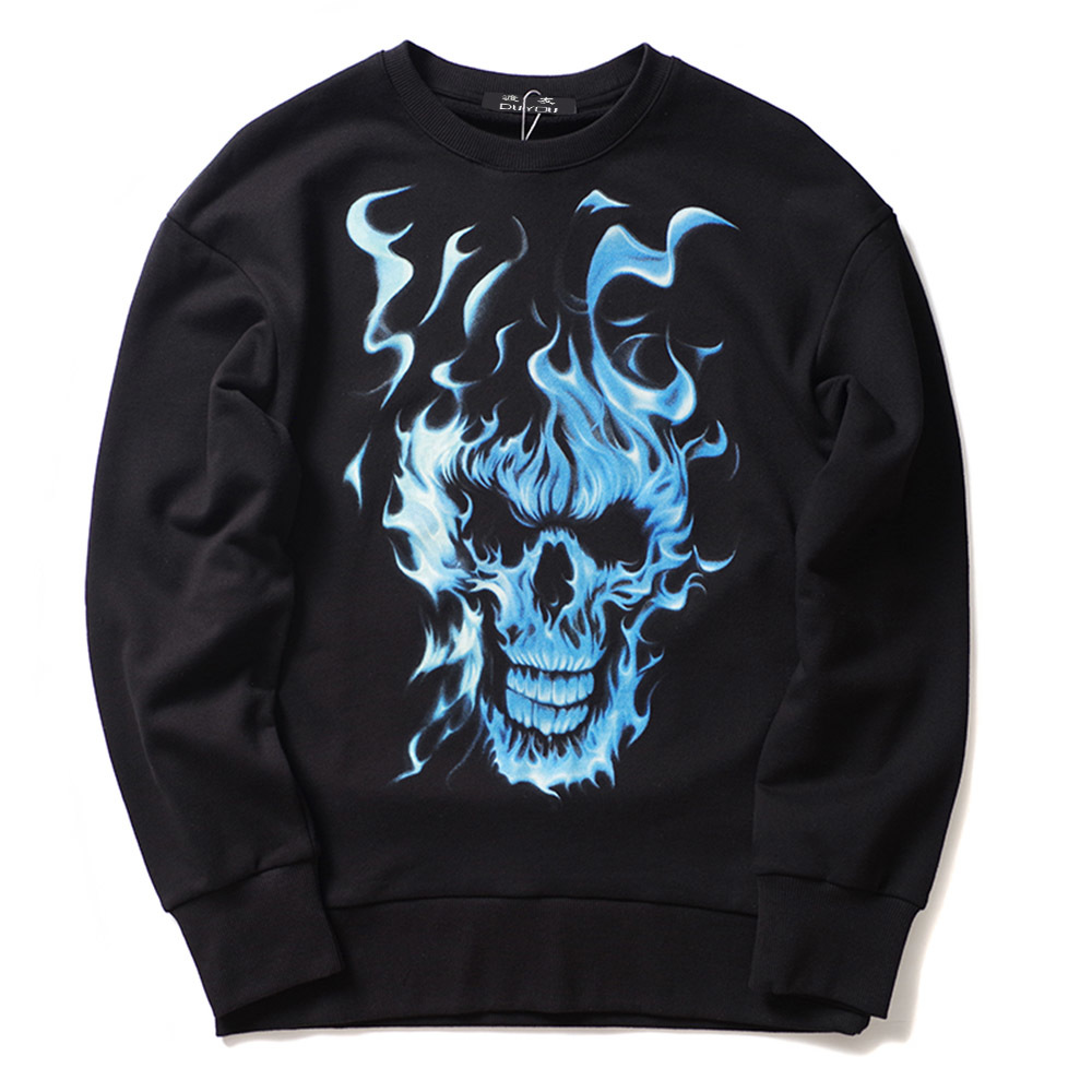 

2021 New Masculino Pulver Hoodies Hip Hop Rock Rap Msica Sweatshirts Homens Casual Streetwear Topos Moda Masculina Hoodie Dy8911 Goq6, Black