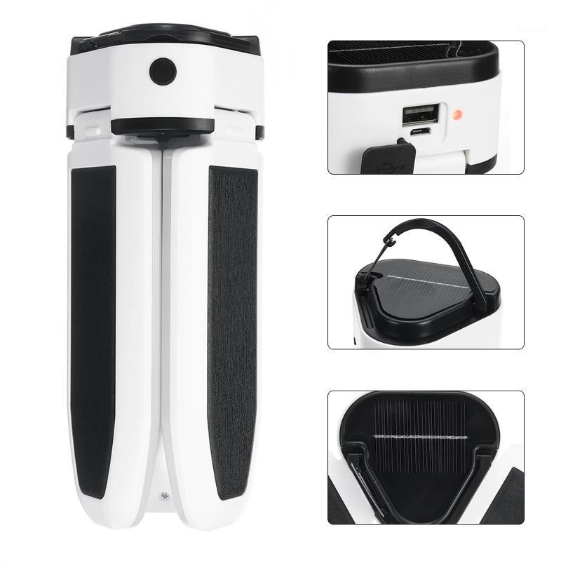 

60 LED Work Light 5 Modes USB Rechargeable & Solar Powered Lamp Outdoor Camping Light Waterproof Worklight For Garage Basement1