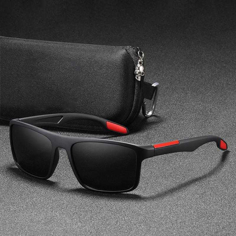 

Sunglasses Unisex Sports Sun Glasses Rectangular Ultra Light Men Polarized Thickness Lens Driving