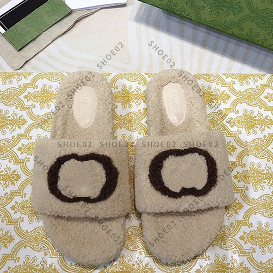 

Fashion women wool sandals selling Slippers Woman Slipper Shoes Autumn Winter slides Sandal Size 35-41 By shoe02 08, #31