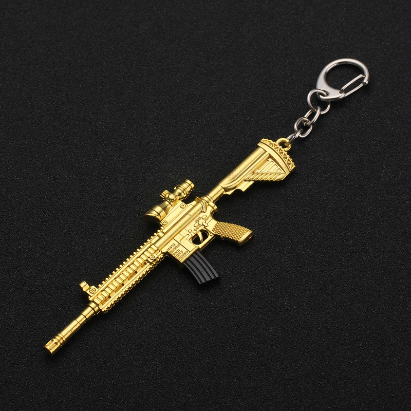 Keychain Playerunknowns Battlegrounds Backpack Armor Helmet Pan 98k Flare Gun Keyring Key Chain Ring Army Jewelry Wholesale J0306-image-664071928