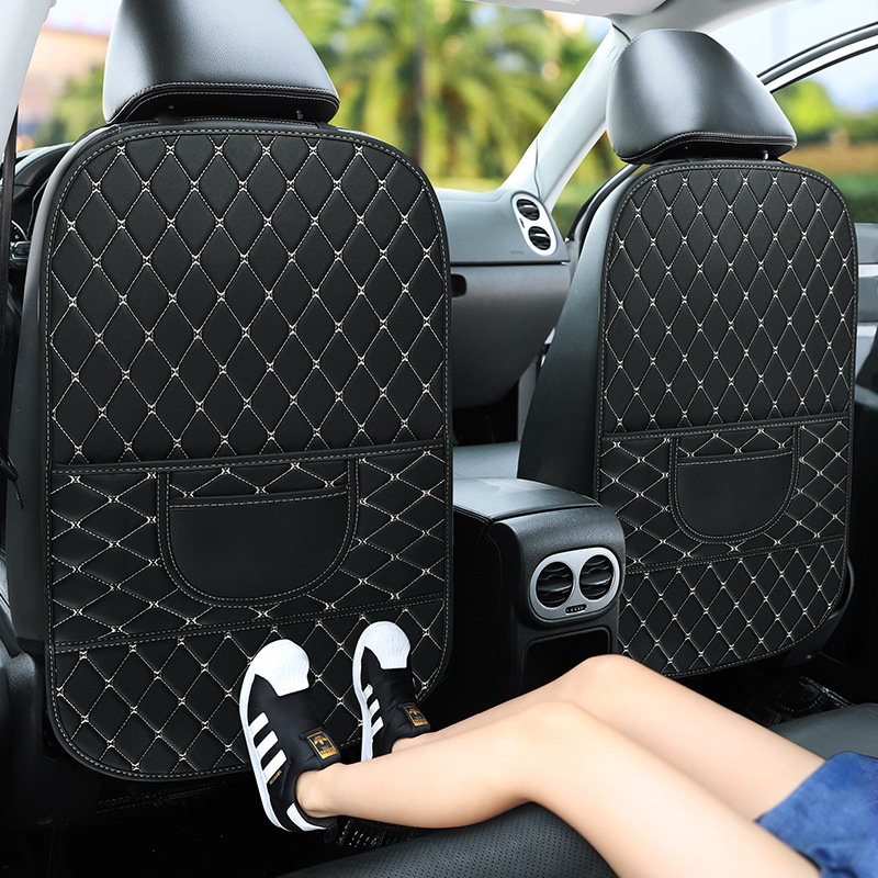 

1 PCS Back Cover for Children Anti Kick Pad Waterprrof Seat Kids Protector Car Accessories Interiors