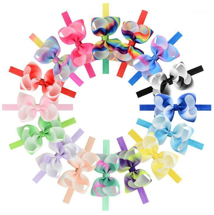 

160pcs DHL Free shipping Grosgrain ribbon Twisted Hairbow with FOE elastic Band Fashion1, Black