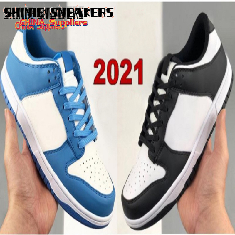 

2021 low dunk classic outdoor running shoes blue black men women high quality sneakers size 36-46 with box