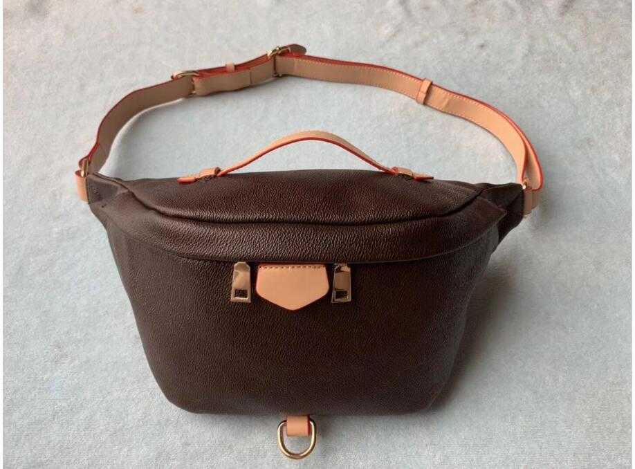 

2022 Newest Stlye Famous Bumbag Cross Body fashion Shoulder Bag brown Waist Bags Bum Unisex #M43644