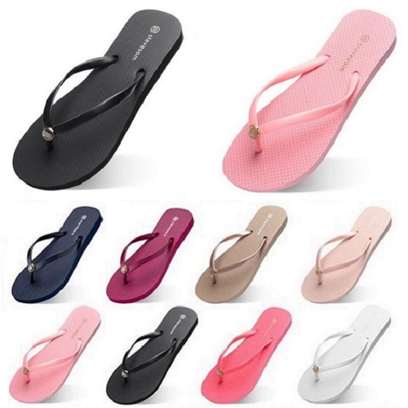 

fashion Slippers Flip Flops Beach Sandals shoes type 518 summer schuhe sport sneaker womens green yellow orange navy bule white pink brown, Color#1