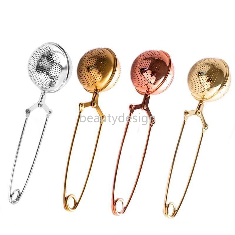

Tea Infuser Stainless Steel Teapot Tea Strainer Ball Coffee Vanilla Spice Filter Diffuser Household Tea Set Accessories DD