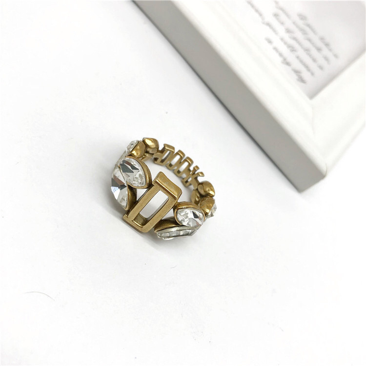 75%OFF Outlet brass family horse eye wheat ear star baby the same ring price-image-710926210
