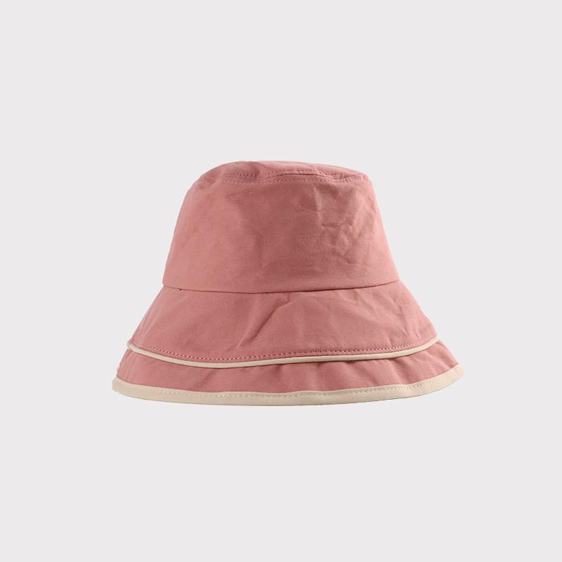 

Wide Brim Hats LDSLYJR 2021 Style Fashion Joker Solid Color Bucket Hat Fisherman Outdoor Travel Sun Cap For Women 216, Black