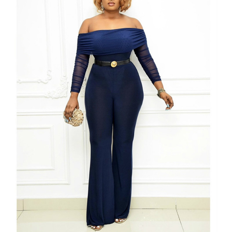2021 Women Off Shoulder Jumpsuit High Waist Sexy Ny Party Fashion Event Occasion Office Ladies Package Hip Female Playsuits New E3wz-image-663908906