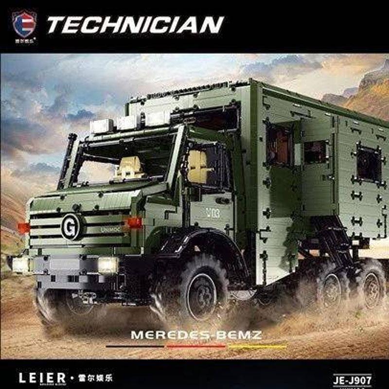 

Rael J907 Technician Series High Tech Touring Car Unimog With Motor Building Blocks 6689pcs Bricks Education Toys